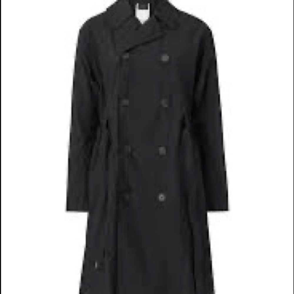 New Balance x Bandier Black Tech Trench Coat
